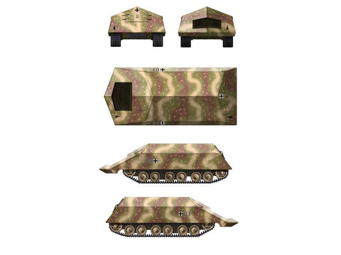 Das Werk Rammtiger VK4501(P) 1/35 plastikinis surenkamas rinkinys kodas 35018