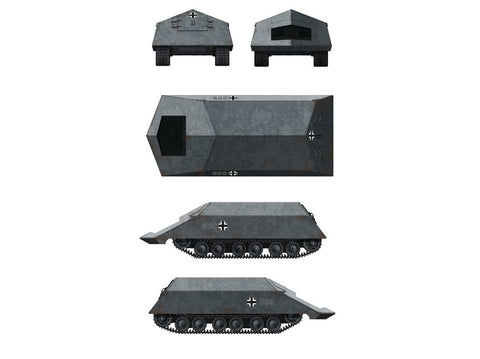 Das Werk Rammtiger VK4501(P) 1/35 plastikinis surenkamas rinkinys kodas 35018