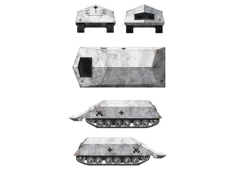 Das Werk Rammtiger VK4501(P) 1/35 plastikinis surenkamas rinkinys kodas 35018