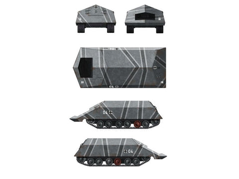 Das Werk Rammtiger VK4501(P) 1/35 plastikinis surenkamas rinkinys kodas 35018