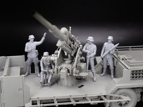 Das Werk 1/35 Vokiečių WW2 8,8 cm FlaK įgulos rinkinys