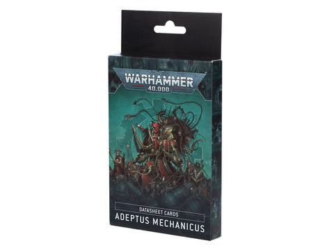 Warhammer 40K Adeptus Mechanicus duomenų kortos (35 vnt., EN)