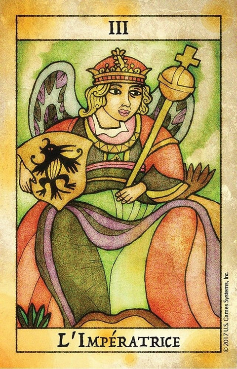 US Games Systems: De Maria Celia Tarot kortos - HOBI.LT 🇱🇹