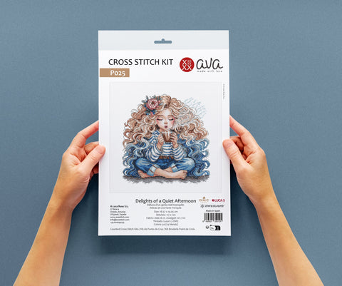Rami popietė – siuvinėjimo kryželiu rinkinys AVA-P025