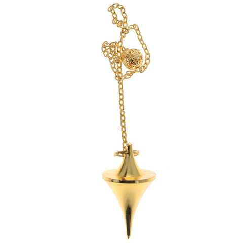 Lo Scarabeo: Deluxe Gold Cone Pendulum Švytuoklė - HOBI.LT 🇱🇹