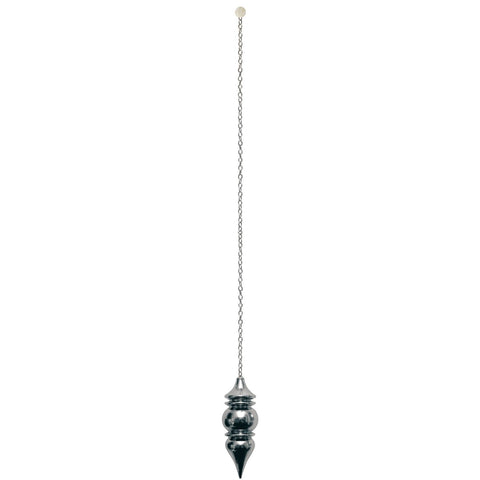 Lo Scarabeo: Deluxe Silver Wisdom Chamber Pendulum Švytuoklė - HOBI.LT 🇱🇹