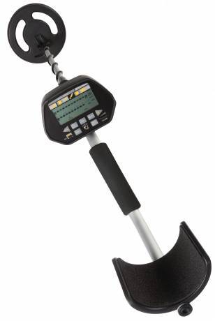 National Geographic profesionalus metalo detektorius su LCD, 20 cm rite, 5 m garantija