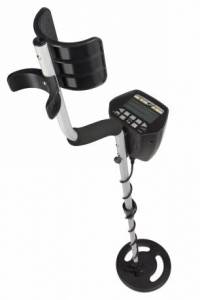 National Geographic profesionalus metalo detektorius su LCD, 20 cm rite, 5 m garantija