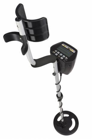 National Geographic profesionalus metalo detektorius su LCD, 20 cm rite, 5 m garantija