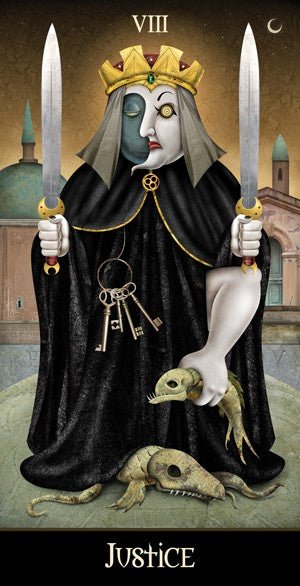 US Games Systems: Deviant Moon Borderless Edition Tarot kortos - HOBI.LT 🇱🇹