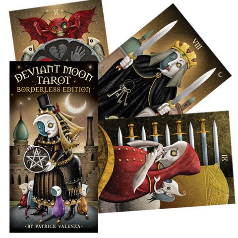 US Games Systems: Deviant Moon Borderless Edition Tarot kortos - HOBI.LT 🇱🇹