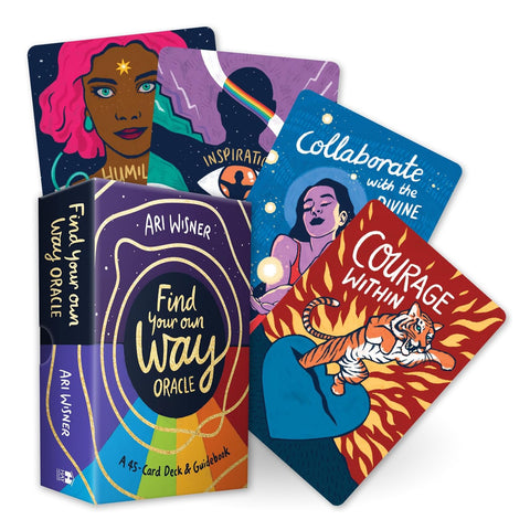 Find Your Own Way Oracle orakulo kortos – Hay House, 45 kortų kaladė