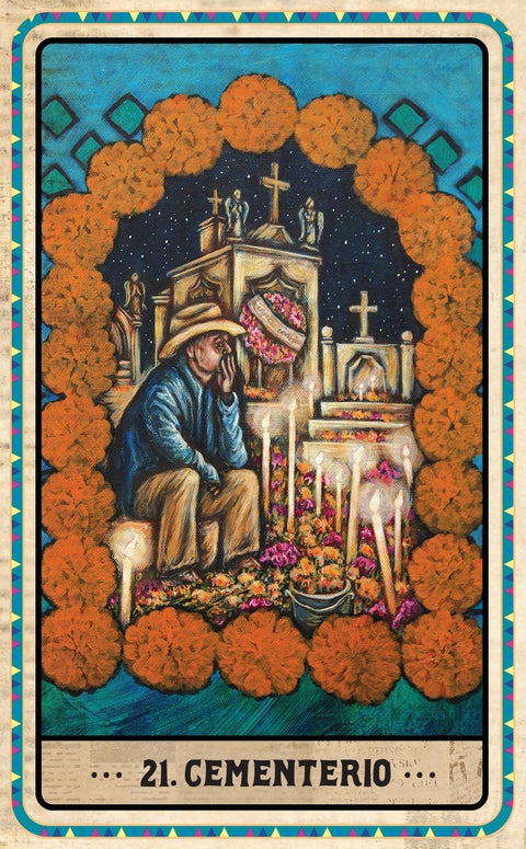 Blue Angel: Dia De Los Muertos Oracle kortos - HOBI.LT 🇱🇹