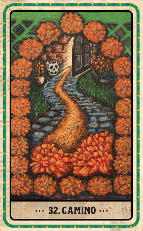 Blue Angel: Dia De Los Muertos Oracle kortos - HOBI.LT 🇱🇹