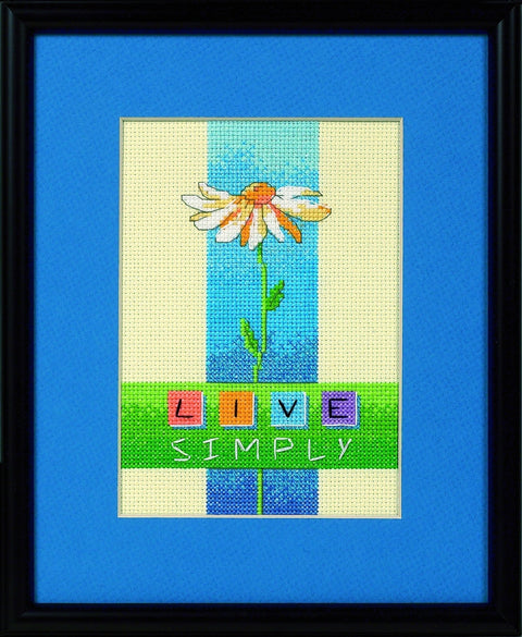 DIMENSIONS: DIMENSIONS Live Simply, Counted Cross Stitch_06975 - HOBI.LT 🇱🇹