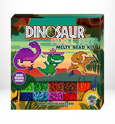 Splat Planet Dinozaurai – lyginimo karoliukų rinkinys, 3000 vnt