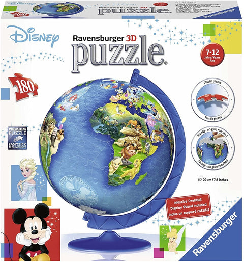 Ravensburger: Disney Classics 3D Puzzle Ball - RAVENSBURGER dėlionė - HOBI.LT 🇱🇹