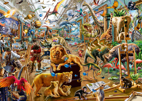 Ravensburger 1000 Puzzle Dėlionė: Chaos in The Gallery