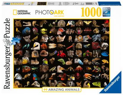 Ravensburger 1000 Puzzle Dėlionė:  Stunning Animals