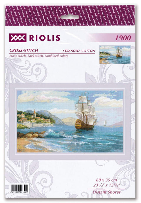 RIOLIS: Distant Shores siuvinėjimo rinkinys iš RIOLIS Nr.: 1900 - HOBI.LT 🇱🇹