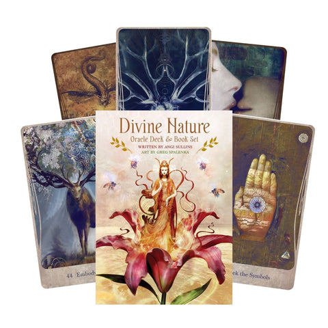 US Games Systems: Divine Nature Oracle kortų ir knygos rinkinys - HOBI.LT 🇱🇹