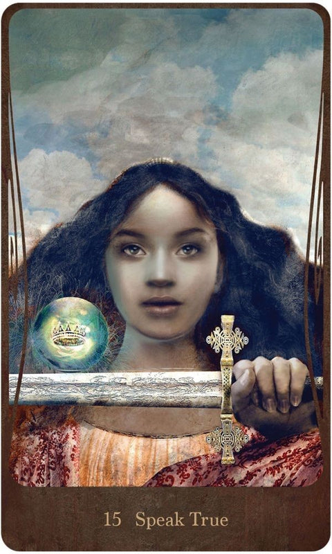 Divine Nature Oracle kortų ir knygos rinkinys