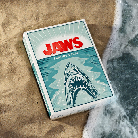 Theory11 JAWS žaidimo kortos – kolekcinė kaladė filmo gerbėjams
