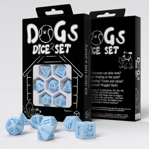 Q - Workshop: DOGS Dice Set: Max kauliukų rinkinys - HOBI.LT 🇱🇹