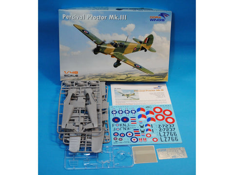 Dora Wings Percival Proctor Mk.III 1/48 surenkamas lėktuvo modelis 48006
