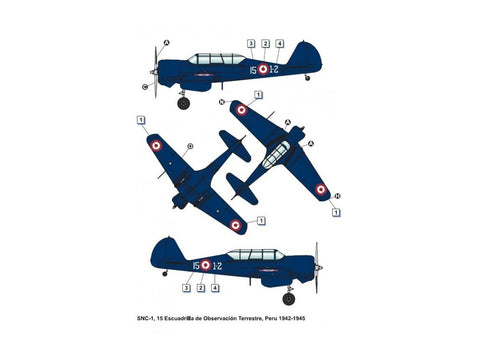 Dora Wings Curtiss-Wright SNC-1 Falcon II 1/48 – plastikinis lėktuvo modelis