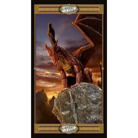 Lo Scarabeo: Draconis Tarot Kortos - HOBI.LT 🇱🇹