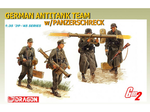 Dragon Vokiečių Panzerschreck prieštankinė komanda modelis 1/35 Gen2, 6374