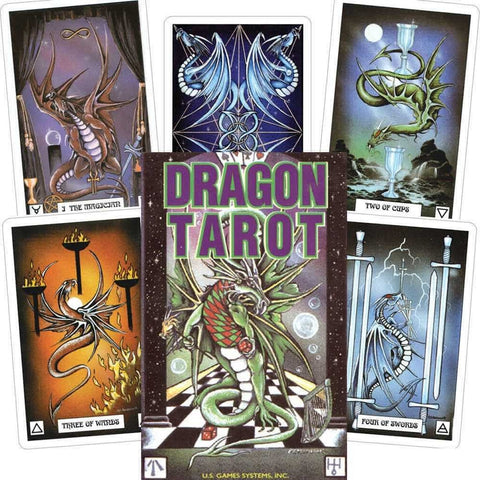 US Games Systems: Dragon Tarott kortos - HOBI.LT 🇱🇹