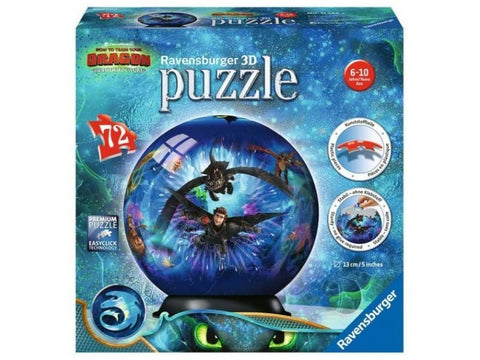 Ravensburger: Dragons 3D Puzzle - RAVENSBURGER dėlionė - HOBI.LT 🇱🇹