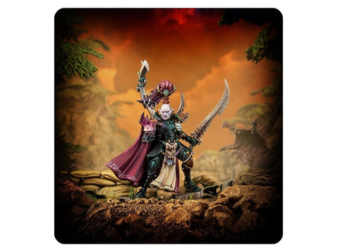 Warhammer 40,000 Drukhari Archon – plastikinis miniatiūrų rinkinys