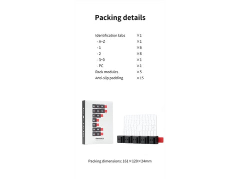 DSPIAE PT-SR modelių liejinių stovas (Sprue Rack) DS56581