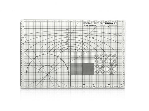 DSPIAE AT-CA3 A3 pjaustymo kilimėlis, 2 mm, dvipusis, su tinkleliu