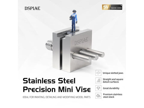 DSPIAE nerūdijančio plieno preciziniai mini spaustuvai, AT-MV