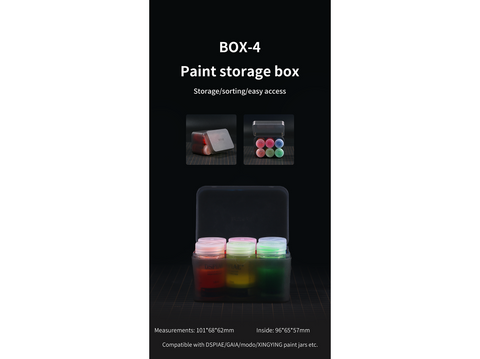 DSPIAE BOX-4 įrankių tvarkyklė 108×108×93 mm, DS56137