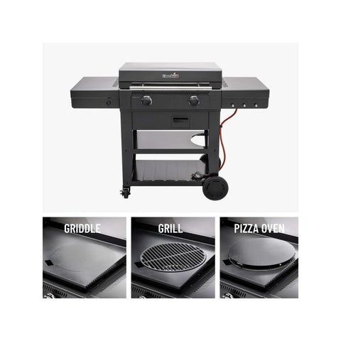 Dujinė kepsninė su plokštuma Char-Broil Versa-Tile