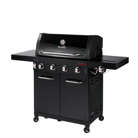 Profesionalus dujinis BBQ grilis 4 degikliai su šoniniu degikliu