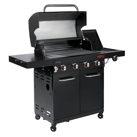 Profesionalus dujinis BBQ grilis 4 degikliai su šoniniu degikliu