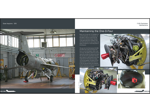 Lockheed F-104 Starfighter – Duke Hawkins fotografijų knyga