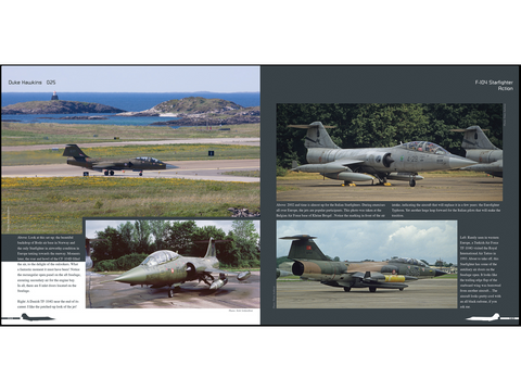 Lockheed F-104 Starfighter – Duke Hawkins fotografijų knyga