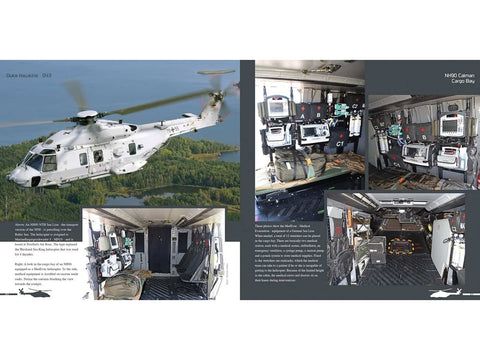 Duke Hawkins NH90 sraigtasparnio foto knyga, 148 p., 400 nuotr.