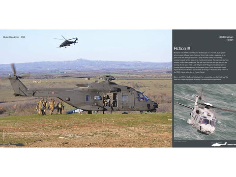 Duke Hawkins NH90 sraigtasparnio foto knyga, 148 p., 400 nuotr.