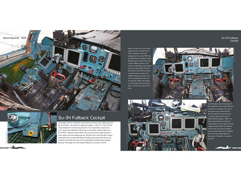Duke Hawkins knyga: Sukhoi Su-34 Fullback – detalus foto gidas