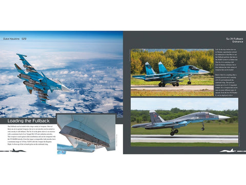 Duke Hawkins knyga: Sukhoi Su-34 Fullback – detalus foto gidas