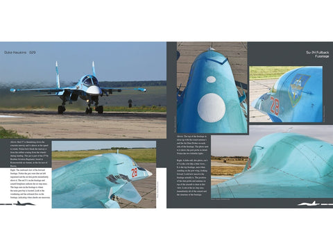 Duke Hawkins knyga: Sukhoi Su-34 Fullback – detalus foto gidas