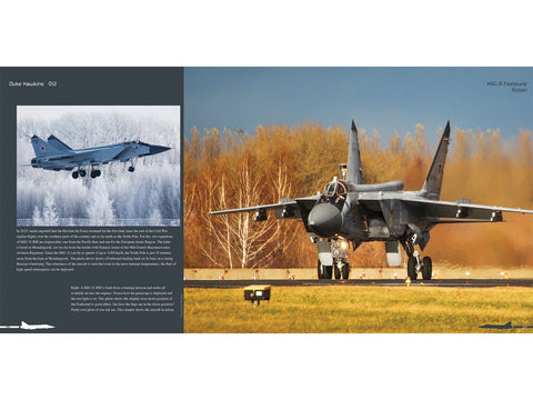 Duke Hawkins MiG-31 Foxhound knyga – detalus aviacinis foto gidas
